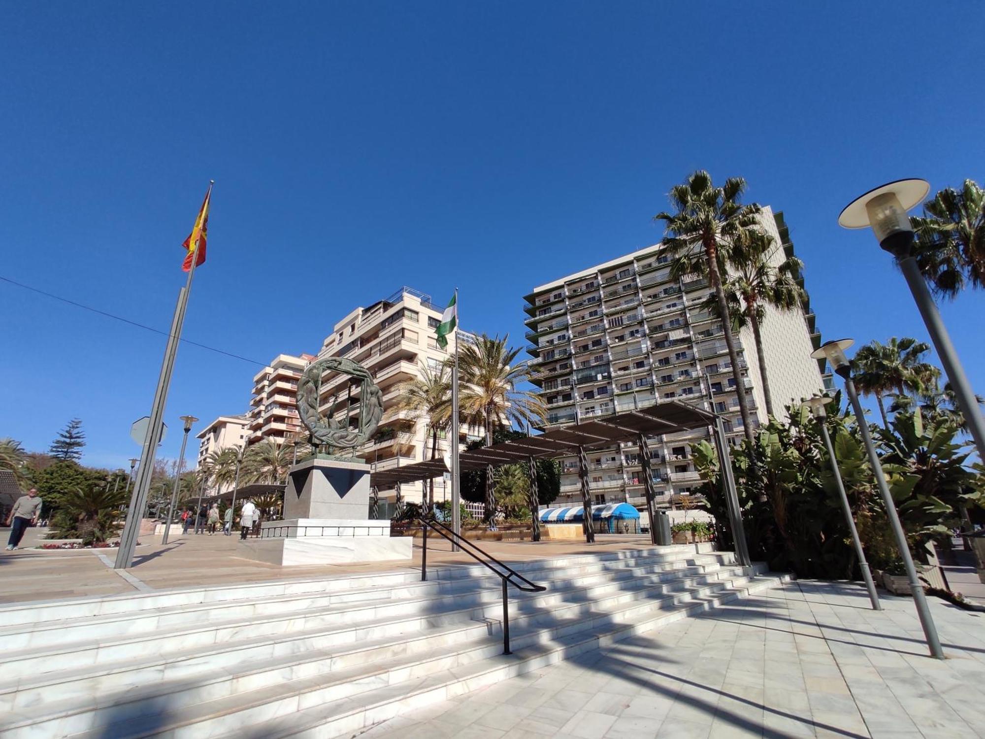 Apartamento en primera línea de playa  Marbella Exterior foto